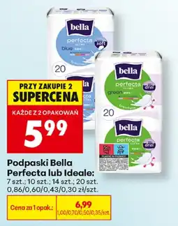 Biedronka bella podpaski perfecta lub ideale aanbieding