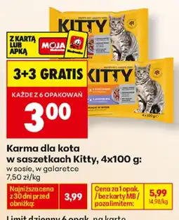 Biedronka Kitty karmadla kota aanbieding