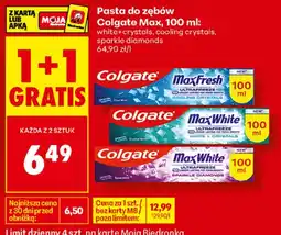Biedronka Colgate Pasta do zębów aanbieding