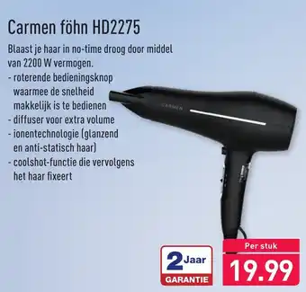 ALDI Carmen fohn HD2275 aanbieding