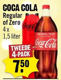 Dirck 3 Coca Cola Regular of Zero aanbieding