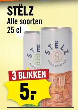 Dirck 3 stëlz hard iced tea aanbieding