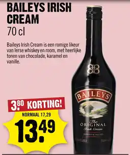 Dirck 3 Baileys Irish Cream aanbieding