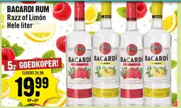 Dirck 3 Bacardi Razz of Limon aanbieding