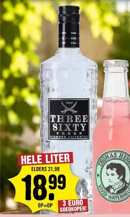 Dirck 3 three sixty vodka aanbieding
