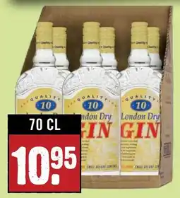 Dirck 3 Quality 10 London Dry Gin aanbieding