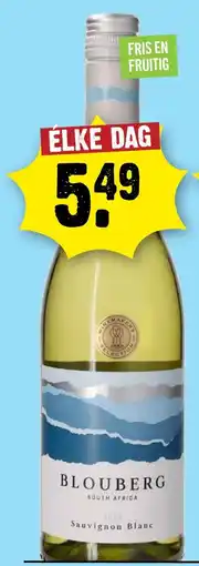 Dirck 3 Blouberg Sauvignon Blanc aanbieding