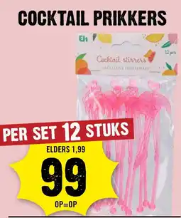 Dirck 3 excellent houseware cocktail stirrers aanbieding