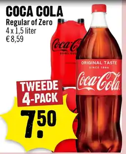 Dirck 3 Coca Cola Regular of Zero aanbieding