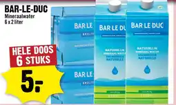 Dirck 3 bar-le-duc mineraalwater aanbieding
