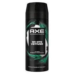 Trekpleister Axe Fine Fragrance Collection White Vetiver Deodorant Bodyspray aanbieding