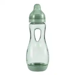 Trekpleister Difrax Handgreepfles 240 ml Pistachio aanbieding