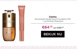 ICI Paris XL Clarins aanbieding
