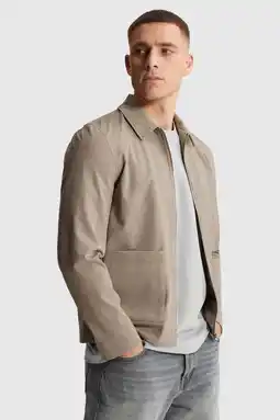 Wehkamp Cast Iron overshirt beige aanbieding