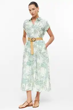 Wehkamp s.Oliver BLACK LABEL zomerjurk ecru aanbieding