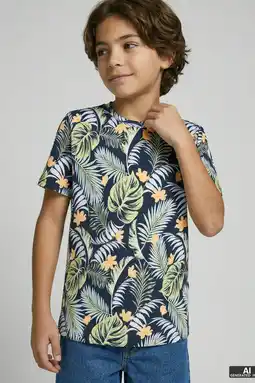 Wehkamp JJ REBEL JUNIOR T-shirt donkerblauw aanbieding