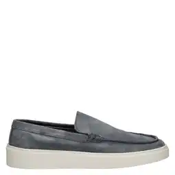 Wehkamp Nelson suede loafers licht blauw aanbieding