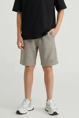 Wehkamp Cars regular sweatshort grijs aanbieding