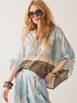 Wehkamp Summum blouse lichtblauw aanbieding