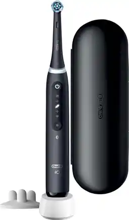 Bol.com Oral-B iO 5S - Elektrische tandenborstel - Zwart - Met reisetui aanbieding