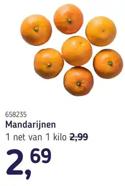 Van Hoeckel Mandarijnen aanbieding