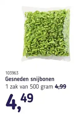 Van Hoeckel Gesneden snijbonen aanbieding