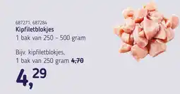 Van Hoeckel Kipfiletblokjes aanbieding