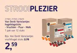 Van Hoeckel Van Oordt VarieJantjes hagelslagsticks aanbieding