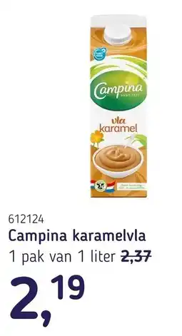 Van Hoeckel Campina karamelvla aanbieding