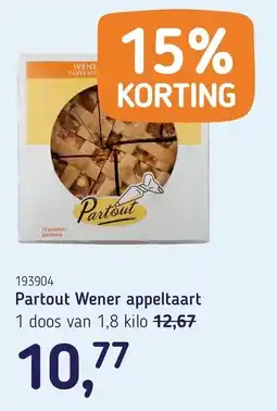 Van Hoeckel Partout Wener appeltaart aanbieding