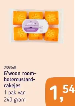 Van Hoeckel G'woon room-botercustard-cakejes aanbieding