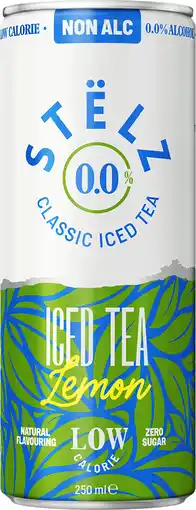 PLUS Stëlz 0.0% Iced Tea Lemon aanbieding