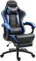Bol.com HICON Gamestoel – Gaming Stoel – Gaming Chair met Voetsteun | Ergonomische Bureaustoel - Lambeth aanbieding