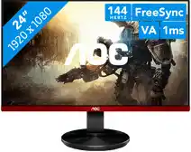 Bol.com AOC G2490VXA - Full HD VA Gaming Monitor - 24 inch (144hz) aanbieding