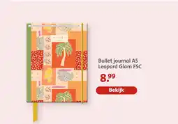Bruna Bullet journal a5 leopard glam aanbieding