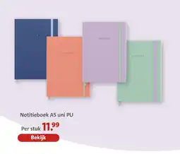 Bruna Notitieboek a5 uni pu aanbieding