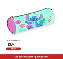 Bruna Etui rond stitch aanbieding