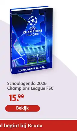 Bruna Schoolagenda 2026 champions league aanbieding