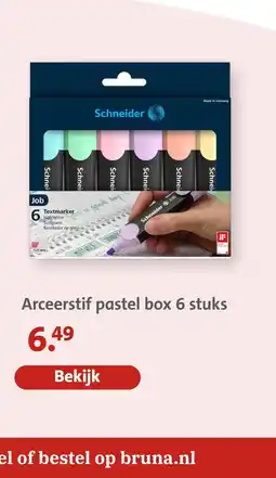 Bruna Arceerstif pastel box aanbieding