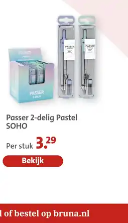 Bruna Passer pastel soho aanbieding