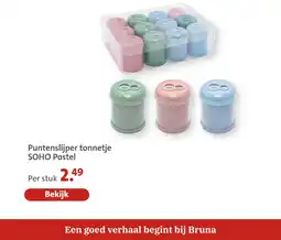 Bruna Puntenslijper tonnetje soho pastel aanbieding