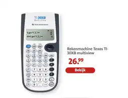 Bruna Rekenmachine texas ti-30xb multiview aanbieding