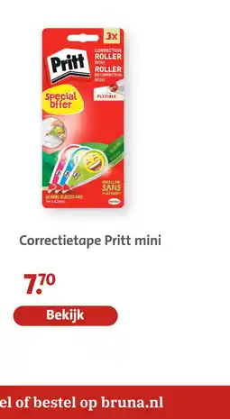 Bruna Correctietape pritt mini aanbieding