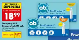 Biedronka Tampony O.B. Procomfort aanbieding