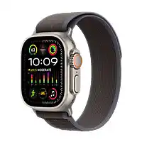 Bol.com Apple Watch Ultra 2 GPS Cellular - 49mm - Titanium Case with Blue Black Trail Loop - M/L aanbieding