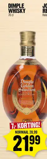 Super Dirck 3 DIMPLE WHISKY aanbieding