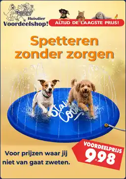 Huisdier Voordeelshop Spetteren Zonder Zorgen aanbieding