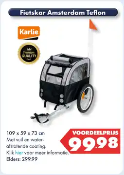 Huisdier Voordeelshop Fietskar Amsterdam Teflon aanbieding