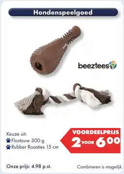Huisdier Voordeelshop Hondenspeelgoed aanbieding