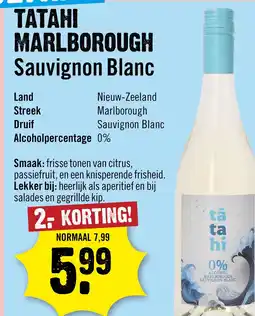 Dirck 3 Tatahi Marlborough Sauvignon Blanc 0.0% 75 cl aanbieding